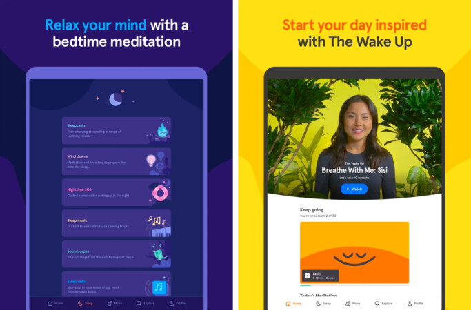 Headspace best iPad app for guided meditation 