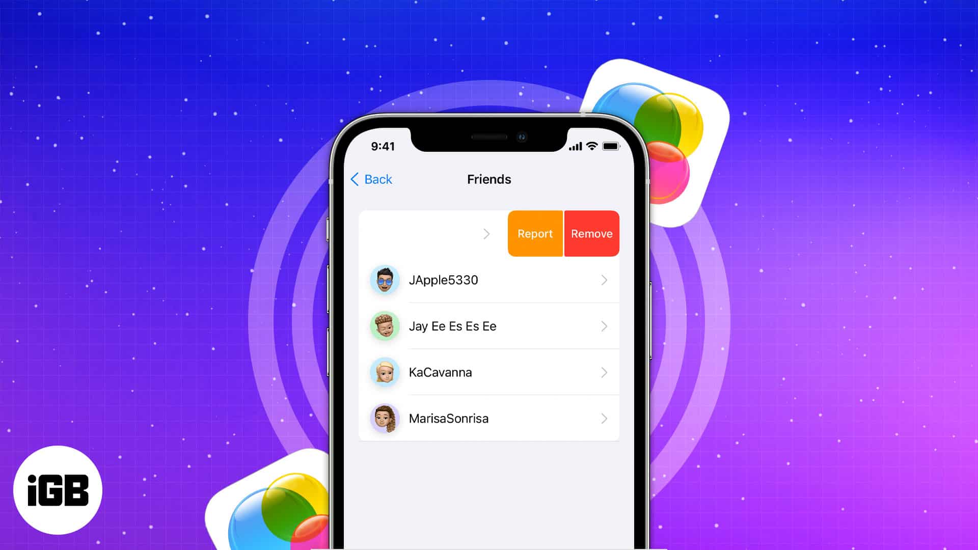 How to add friends to game center on iphone