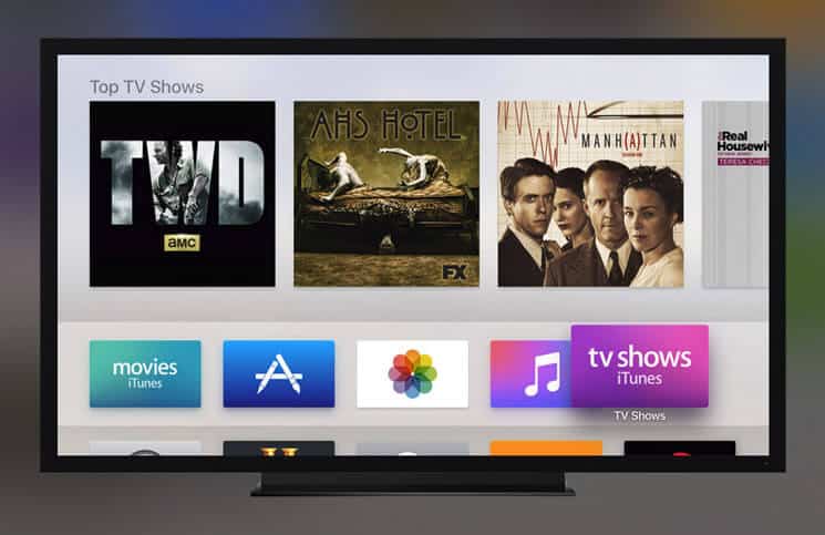 How to delete and move apple tv apps