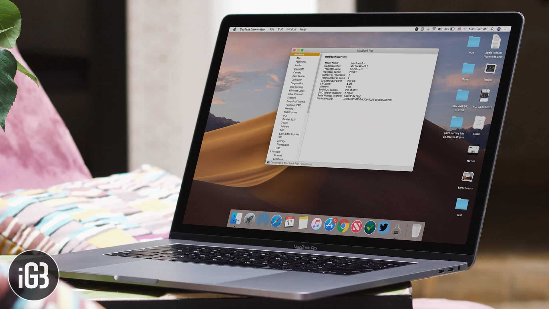 How to find udid on mac