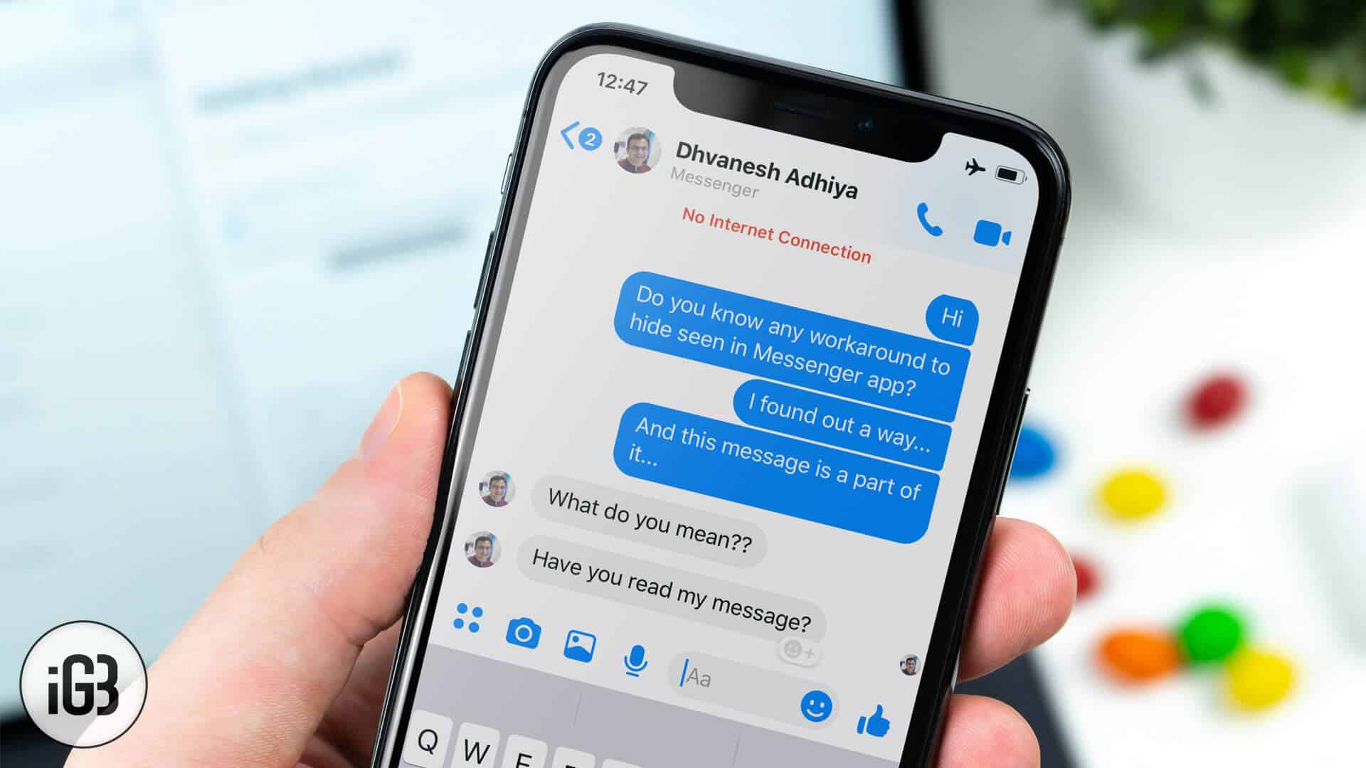 How to hide facebook messenger seen on iphone and android