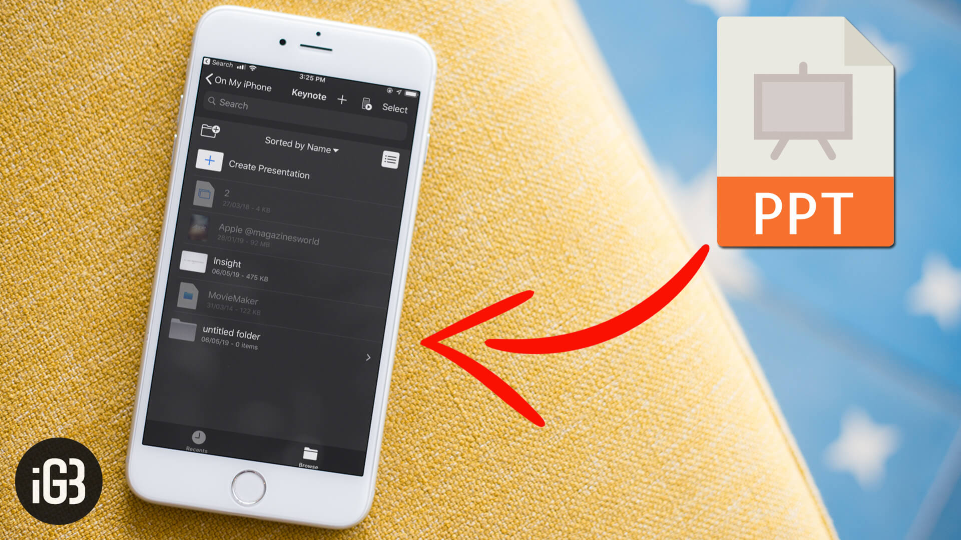 How to import ppt files to your iphone and ipad