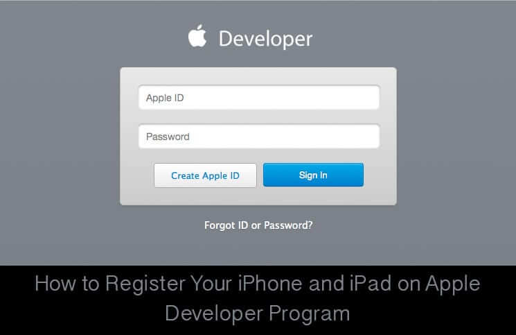 How to Register iPhone and iPad on Apple Developer Program