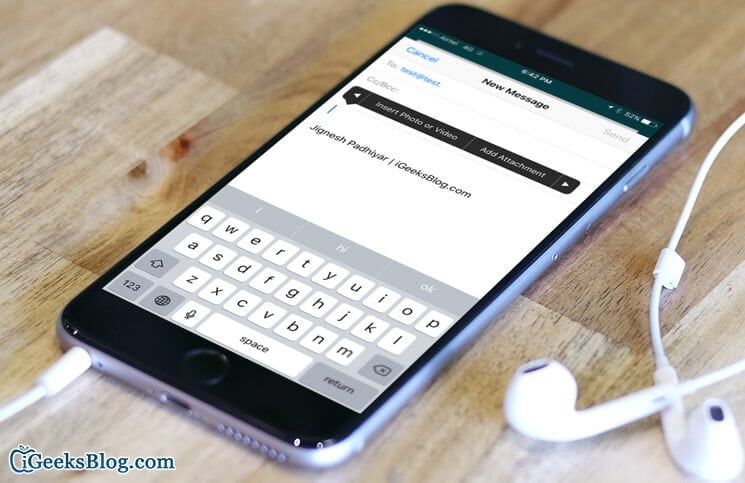 How to Send More than 5 Photos via Email on iPhone or iPad - 14