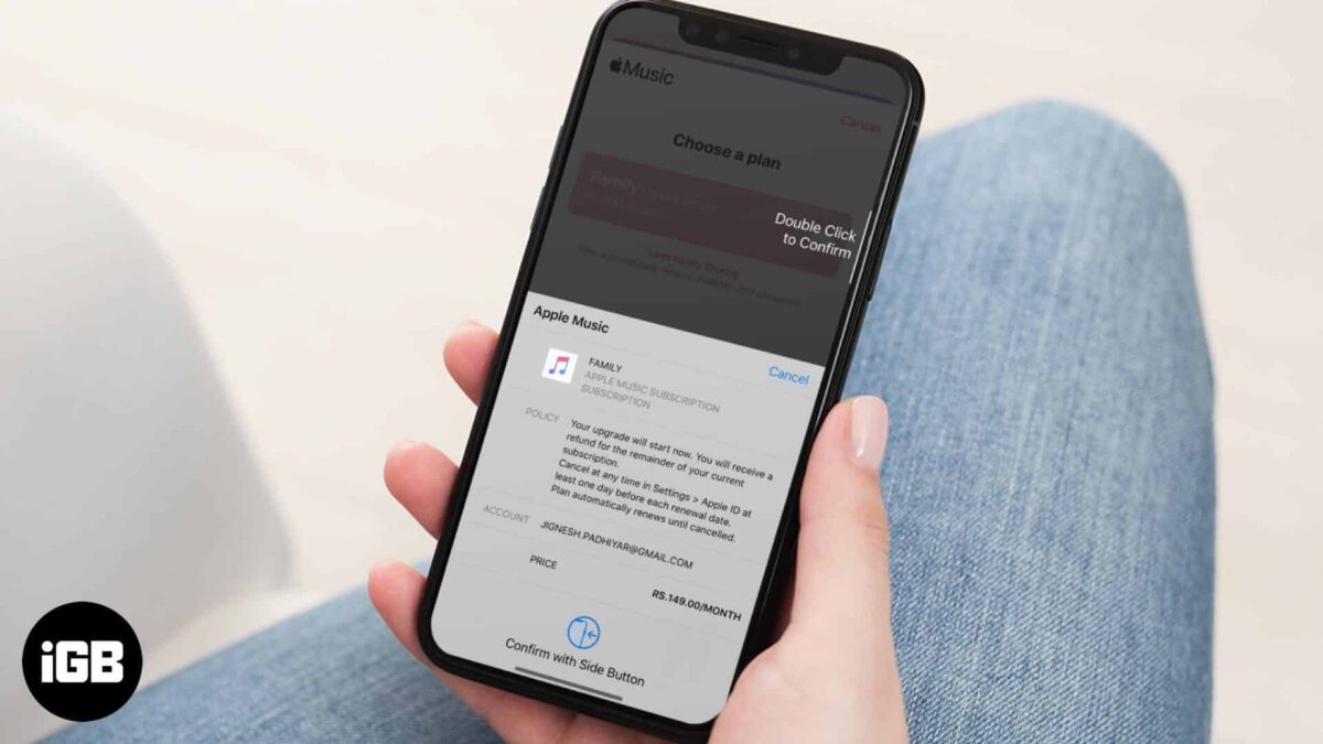 How to switch between apple music individual and family plans on iphone and ipad