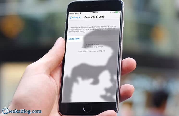 How To Sync Your iPhone With iTunes Wirelessly Over Wi Fi - 57
