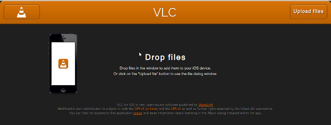 How to Transfer Movies   Videos to VLC for iPhone iPad using Wi fi Upload - 4