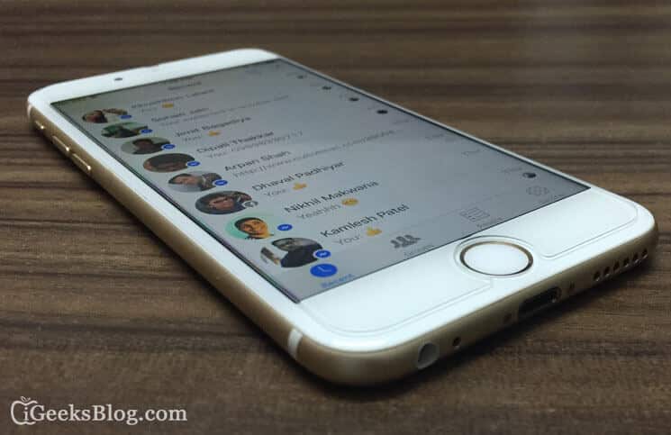 How to turn off notification sound in facebook messenger app on iphone
