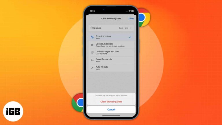 How to clear chrome history cache and cookies on iphone or ipad