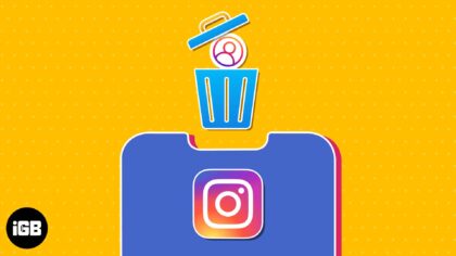 How to delete Instagram account on iPhone (or deactivate it) - iGeeksBlog