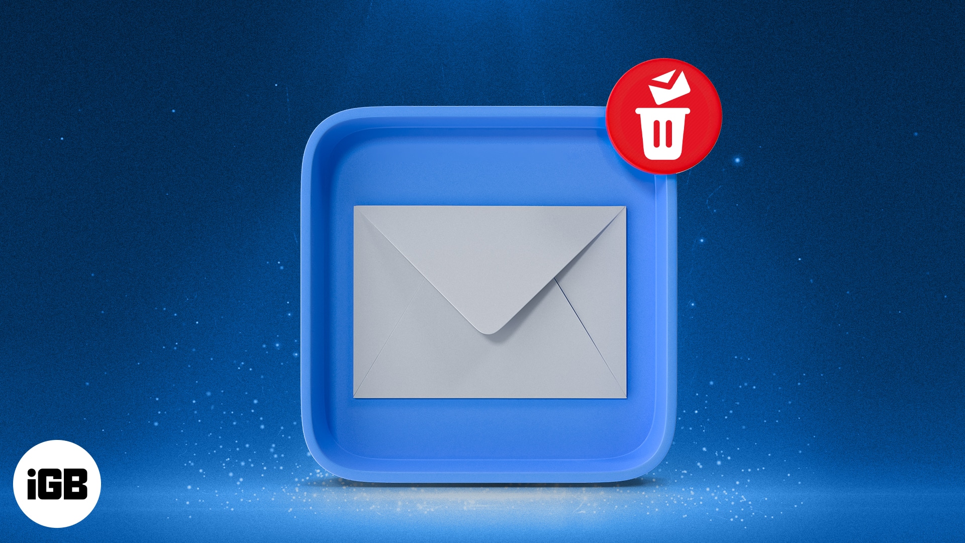 How to delete all emails at once in mail app