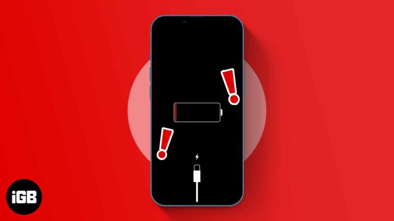 Why is my iPhone not charging? 9 Ways to fix it - iGeeksBlog