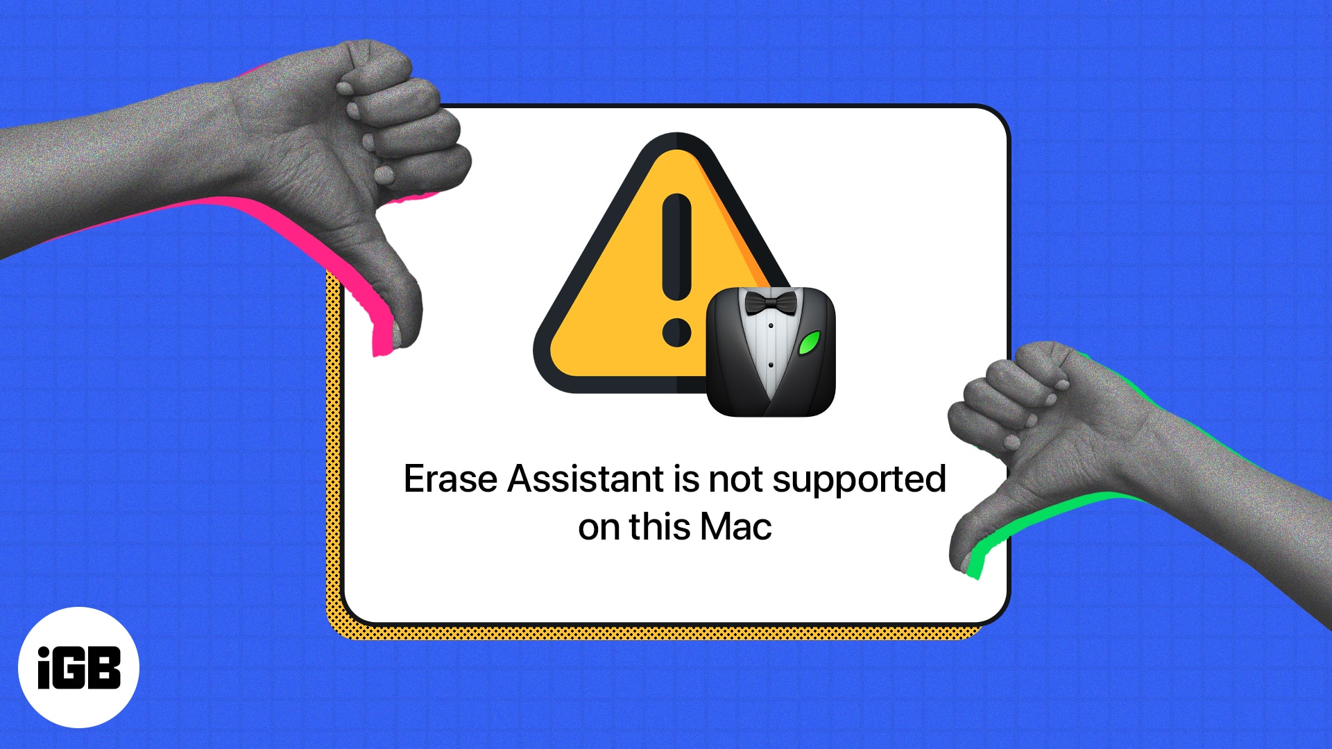 How to fix Erase Assistant is not supported on this Mac error How to fix erase assistant is not supported on this mac error