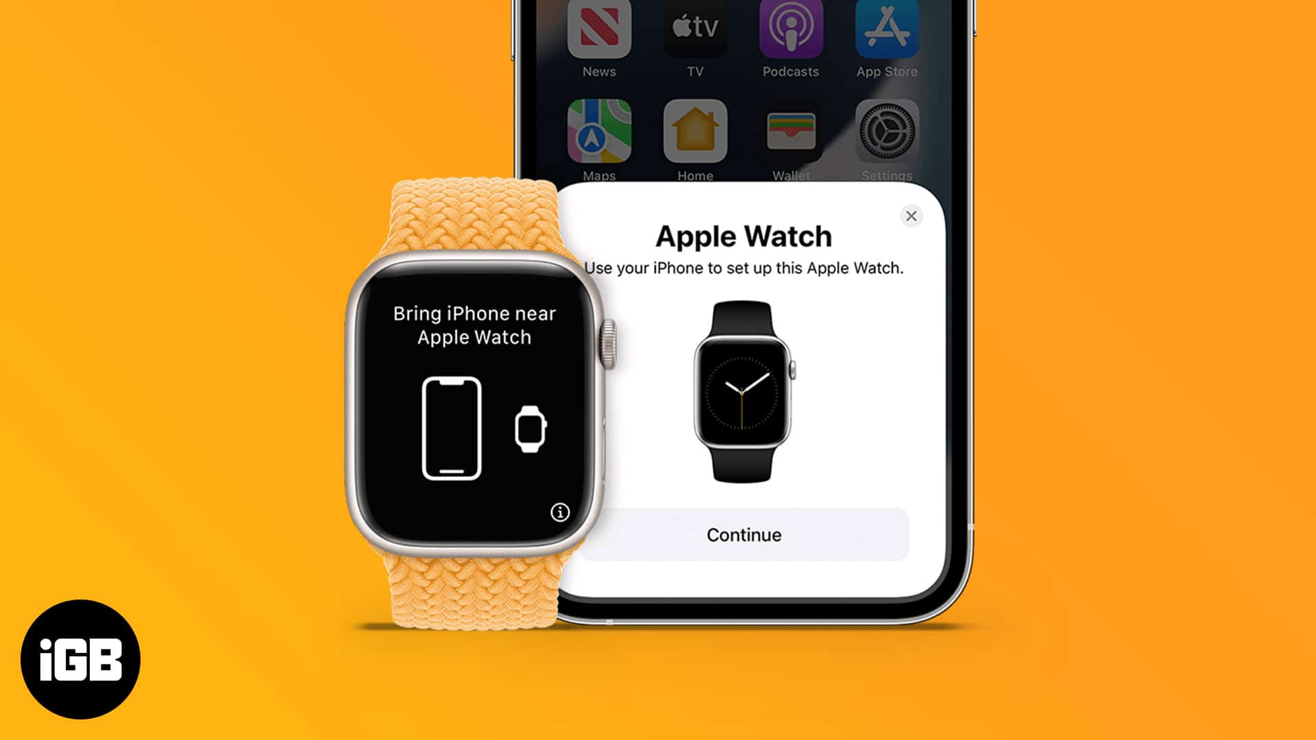 How to pair apple watch with iphone