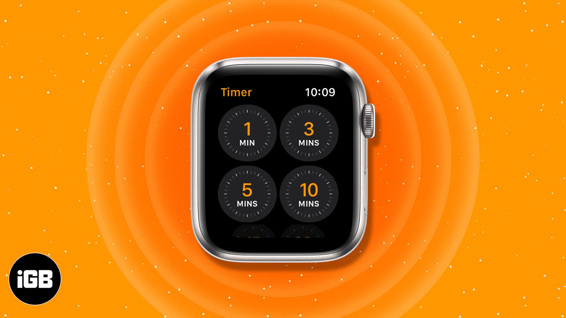 How to set a timer on apple watch