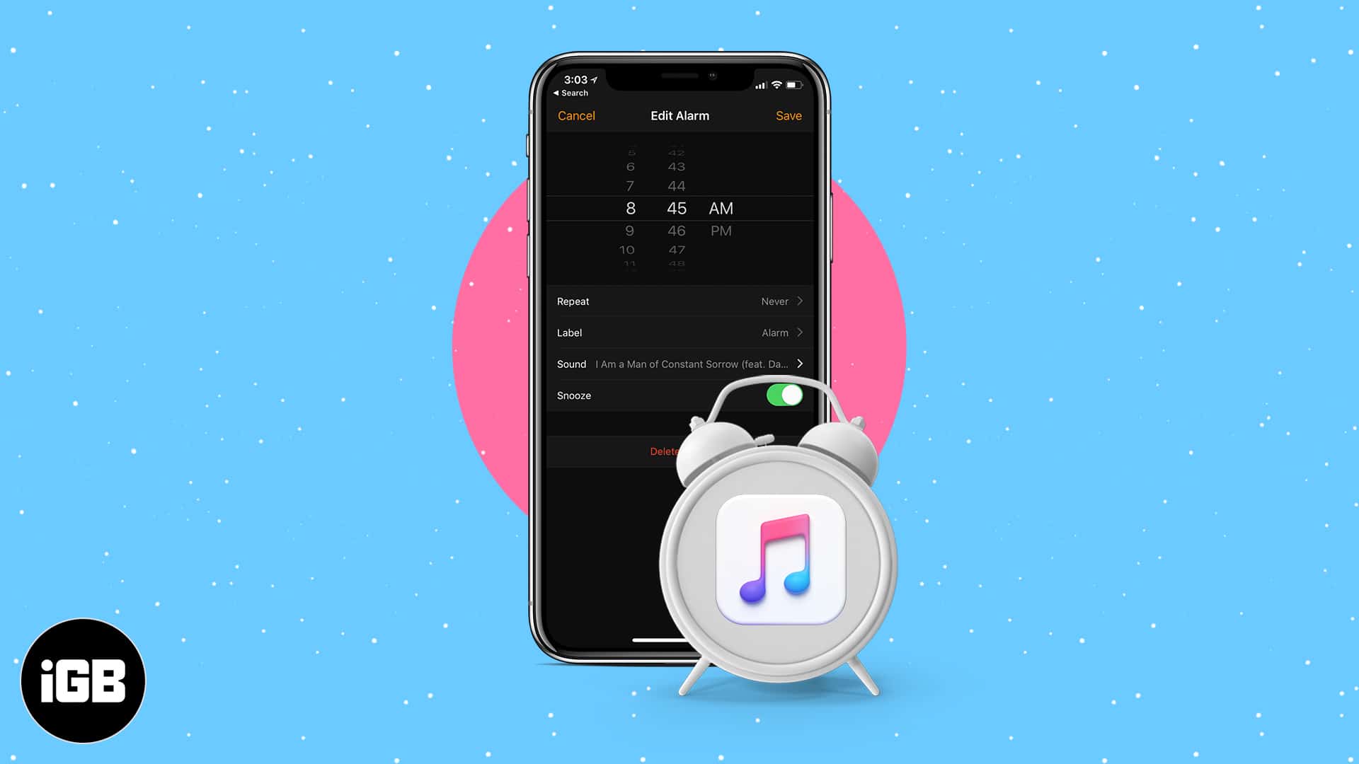 How to set an apple music song as your iphone alarm