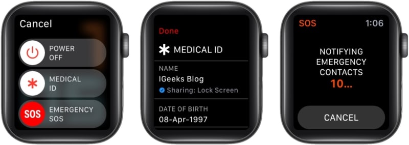 How to view someone's Medical ID on Apple Watch