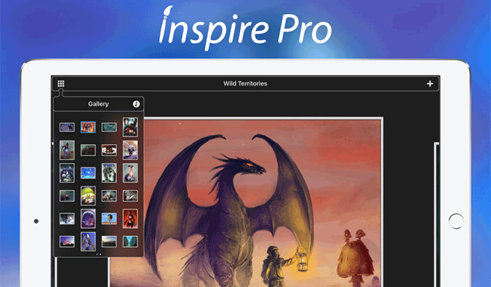 Inspire Pro Drawing IPad App Screenshot