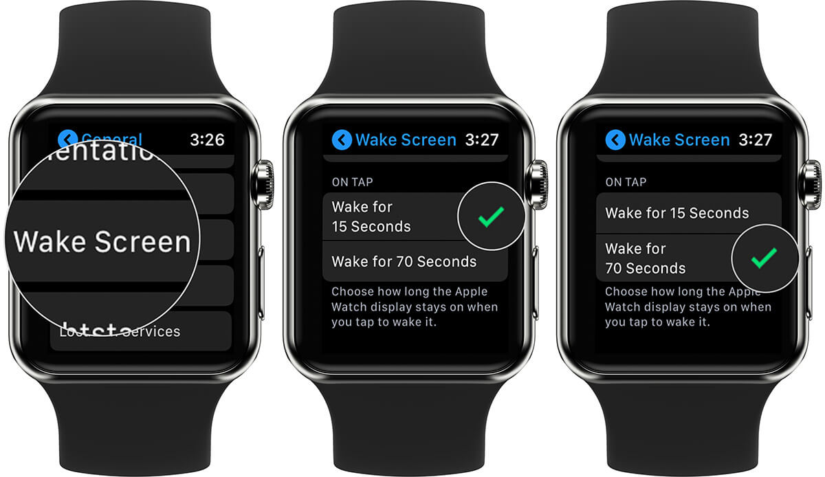 Keep Apple Watch Display ON for Long Tine