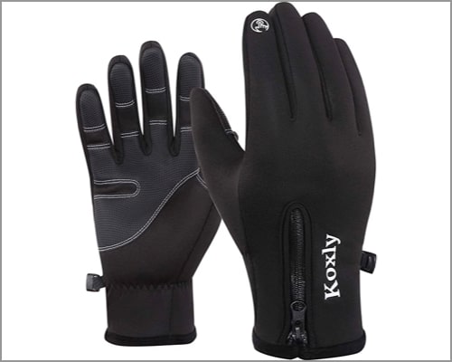 Koxly winter touch screen gloves for iPhone