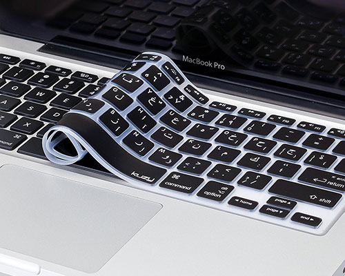 Kuzy Arabic Keyboard Skin for MacBook Air and MacBook Pro