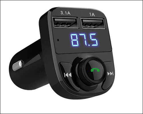 LIHAN Bluetooth FM Transmitter for iPhone 6 and 6 Plus