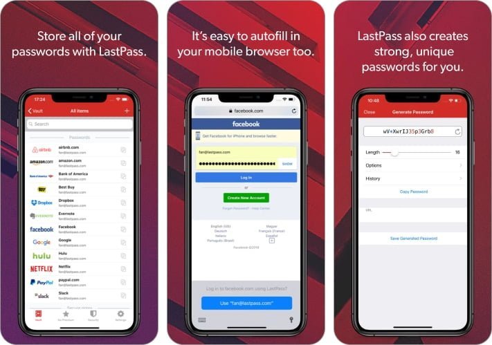 LastPass Password Manager app for iPhone and iPad