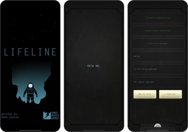 Lifeline... horror game for iPhone and iPad