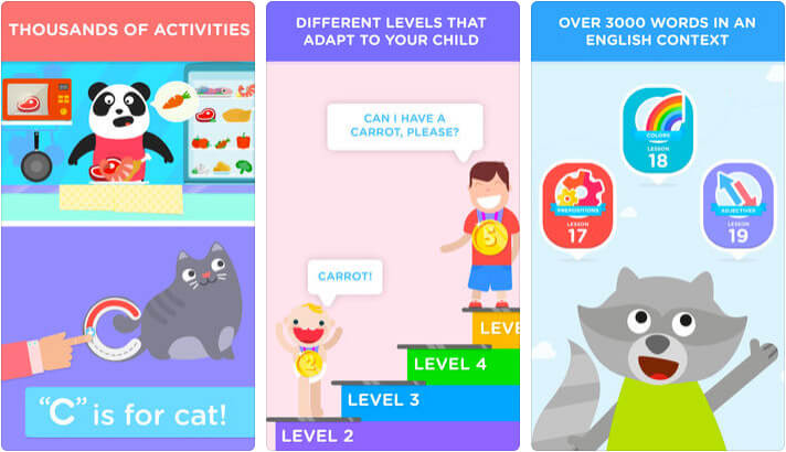 Lingokids English For Kids iPhone and iPad App Screenshot