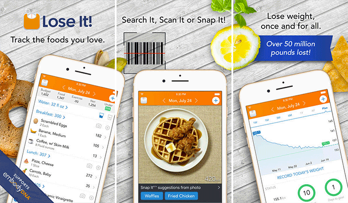 Lose It! Weight Tracking iPhone and iPad App Screenshot