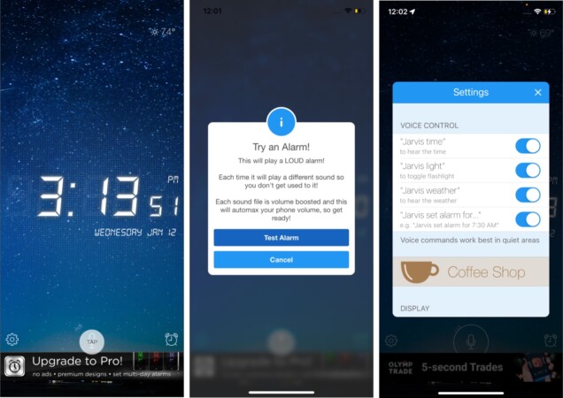 Loud Alarm Clock iOS app for super-heavy sleepers