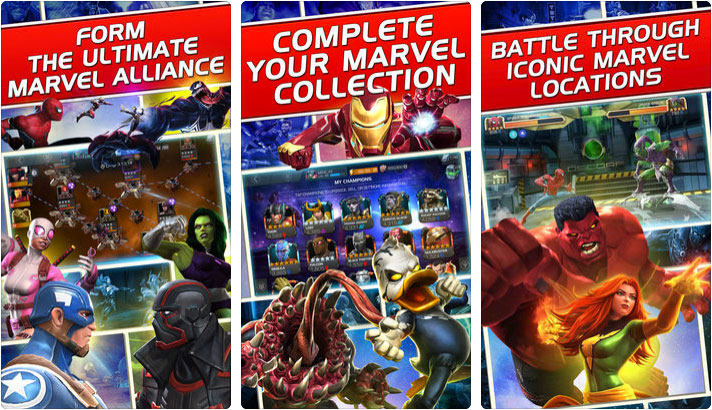 MARVEL Contest of Champions iPhone and iPad Game Screenshot