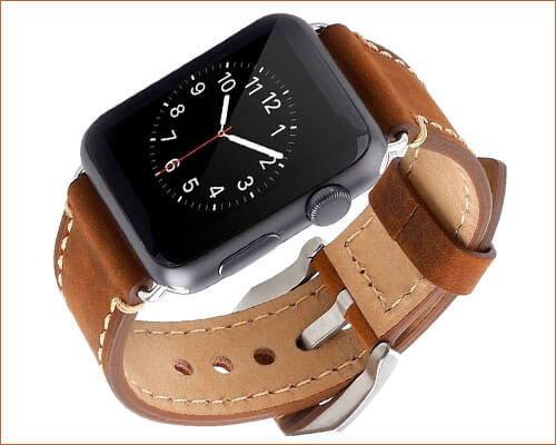 MKeke Apple Watch Leather Band Replacement