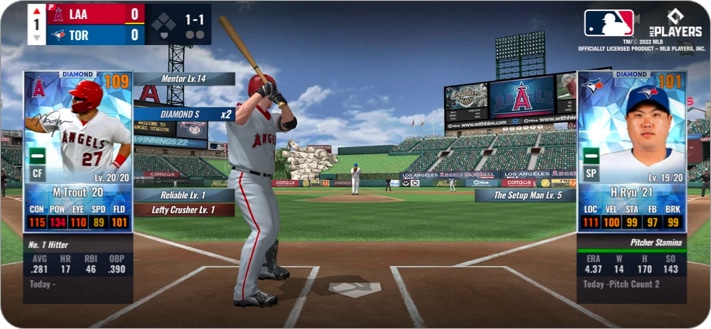 MLB 9 Innings 22 free baseball app for iPhone and iPad