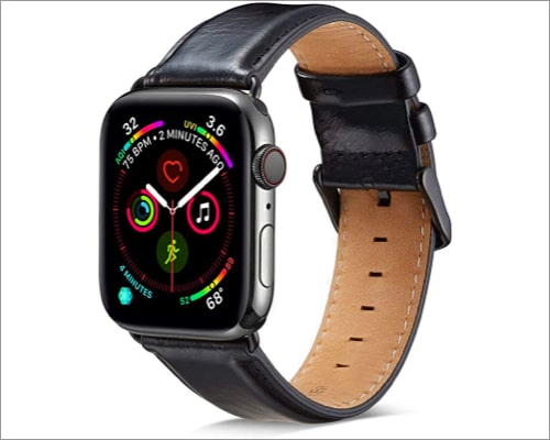 Mapuce genuine leather band for Apple Watch