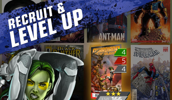Marvel Puzzle Quest Puzzle iPhone and iPad Game Screenshot