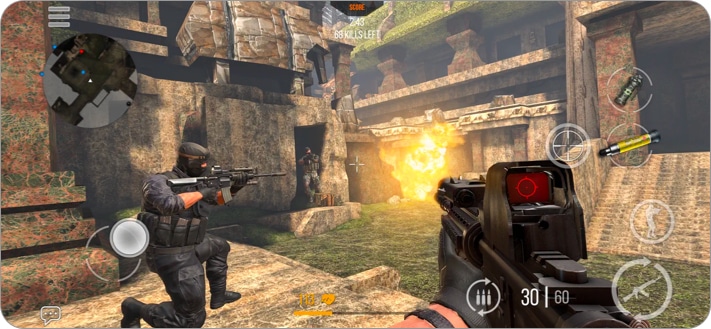 Modern Strike Online FPS game for iPhone and iPad