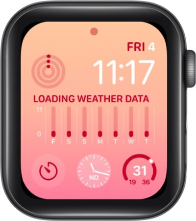 Modular Apple Watch face