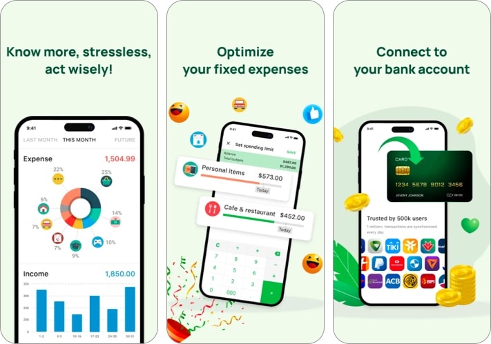 Money Lover best expense tracker app for iPhone and iPad