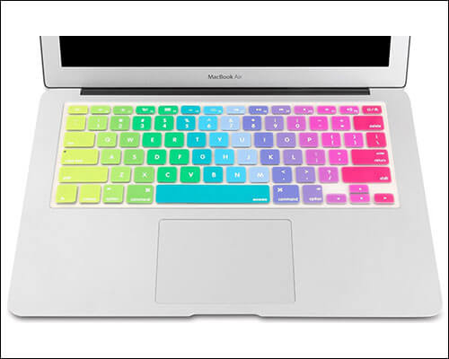 Mosiso Keyboard Cover Decal for MacBook 15-inch and 13-inch
