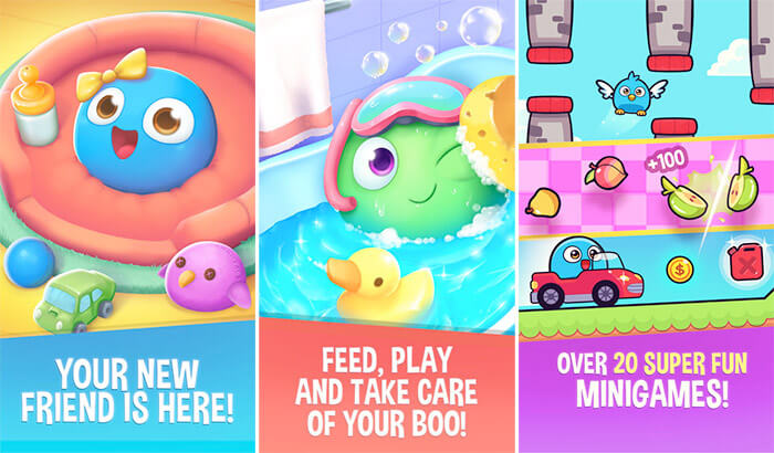 My Boo Virtual Pet iPhone and iPad App Screenshot