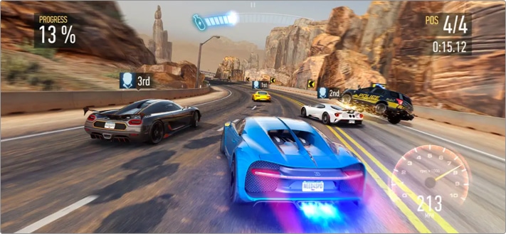 Need for Speed No Limits best offline iPhone game