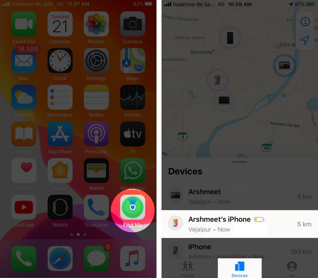 How to Find Family Members Devices Using the Find My App - 74