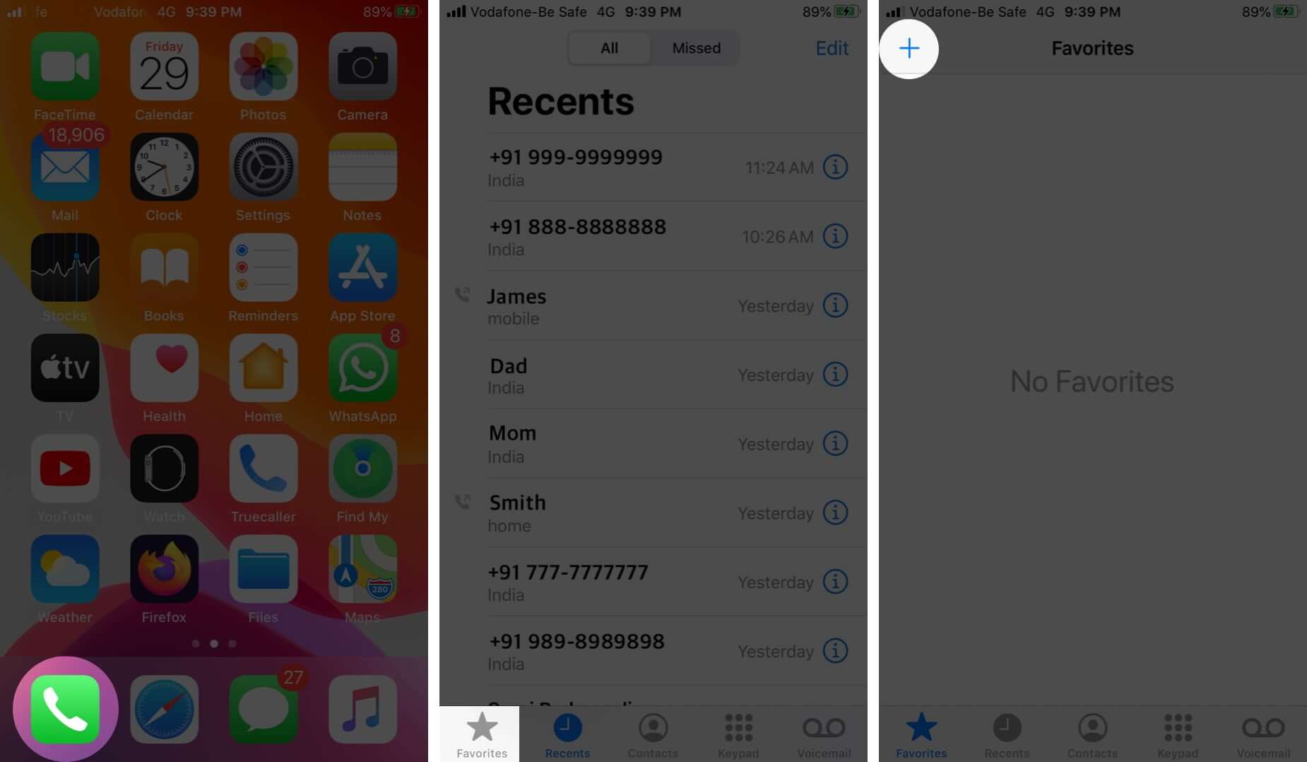 How to Allow Only Favorites Call on iPhone - 64
