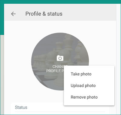 How to Change WhatsApp Profile Picture from WhatsApp Web - 19