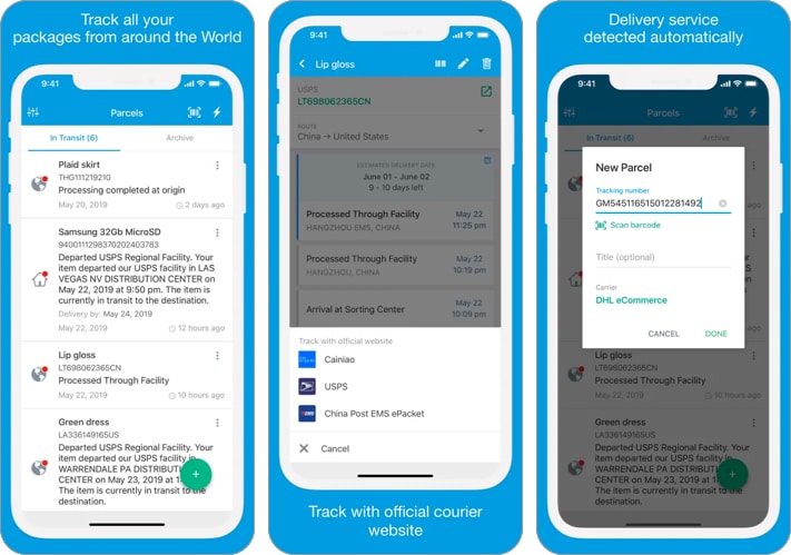 Packages - Track Your Parcels