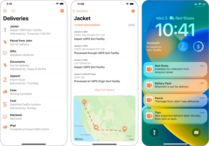 Parcel - Delivery Tracking