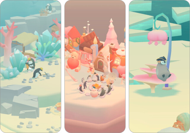 Penguin Isle simulation game for iOS