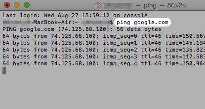 How to Ping IP Address on Mac - 7
