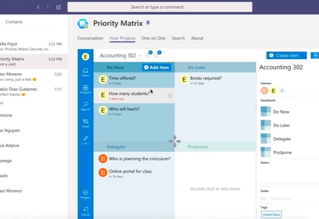 Priority Matrix project management app for iPad and iPhone